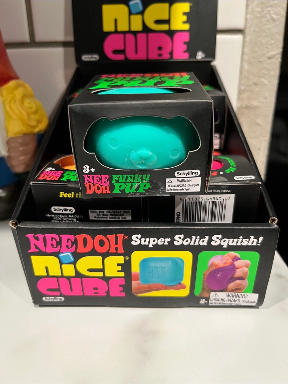 Nice Cube Funky Pup Squishy Toy - Teal